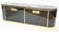 Black Lacquer Bowed Side MASTERCRAFT style Creden