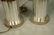 Pr Tall Cylindrical Cork Aluminum Modern Lamps. - 10