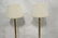 Pr Signed NESSEN Brass Floor Lamps. Model #953. S - 2