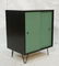 PAUL McCOBB Style Two Sliding Door Ebonized Cabin