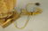 Murano Italian Gold Art Glass Lamp. Interior trap - 5
