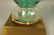 Murano Italian Teal Green Art Glass Lamp. Interio - 3