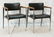 Pr GAZELLE Style Side Arm Chairs. CRUCIBLE Produc