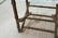 Italian Wood Faux Bamboo Rush Seat Folding Travel - 9