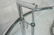 Pr EILEEN GRAY style Chrome Side Tables. Smoked G - 4