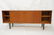 Norway Teak Long Credenza. Raised on Tapered legs - 2
