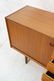 Norway Teak Long Credenza. Raised on Tapered legs - 6