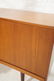 Norway Teak Long Credenza. Raised on Tapered legs - 8