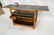 Danish Modern Teak Bar Cart with Lower shelves an - 3