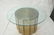 Mastercraft Pedestal Base Table with Thick Glass - 2