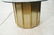 Mastercraft Pedestal Base Table with Thick Glass - 3