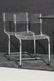 5pc Lucite Dinette Set. Chrome lucite and Glass. - 4