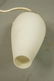 Pair Modernist Aluminum and Frosted White Glass P - 7