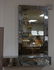 PAUL EVANS Chrome Cityscape Wall Mirror Shelf. No