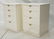 Pr EDWARD WORMLEY for DREXEL Four Drawer Stands.