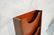 KNOLL Wall Mount Letter File Rack. Walnut frame w - 6
