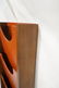 KNOLL Wall Mount Letter File Rack. Walnut frame w - 7