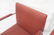 Pr BRNO Chrome Frame Arm Lounge Chairs. Burgundy - 4