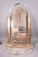 Arched Lucite Hanging Wall Mirror. Molded lucite - 3