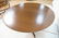 Danish Modern Teak Dining Table. Round Top on Ped - 5