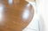Danish Modern Teak Dining Table. Round Top on Ped - 6