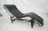 Le CORBUSIER "LC4" style Chaise Lounge. Black Met - 6