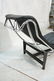 Le CORBUSIER "LC4" style Chaise Lounge. Black Met - 7