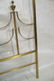 MASTERCRAFT Gold Tone And Brass Poster Headboard. - 6