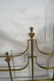 MASTERCRAFT Gold Tone And Brass Poster Headboard. - 8
