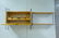 2pc Wall mount String Shelving Unit. Black rod la - 5
