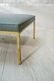 Pr Oversized KNOLL style Metal base Ottoman Stool - 2