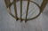 Round Glass Top Baughman style Dining Table. 70's - 4