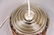 Chrome Dome Hanging Pendant Light. Glass Diffuser - 6