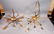 2pcs SPUTNIK Hanging Lamps. AS IS. Ball center