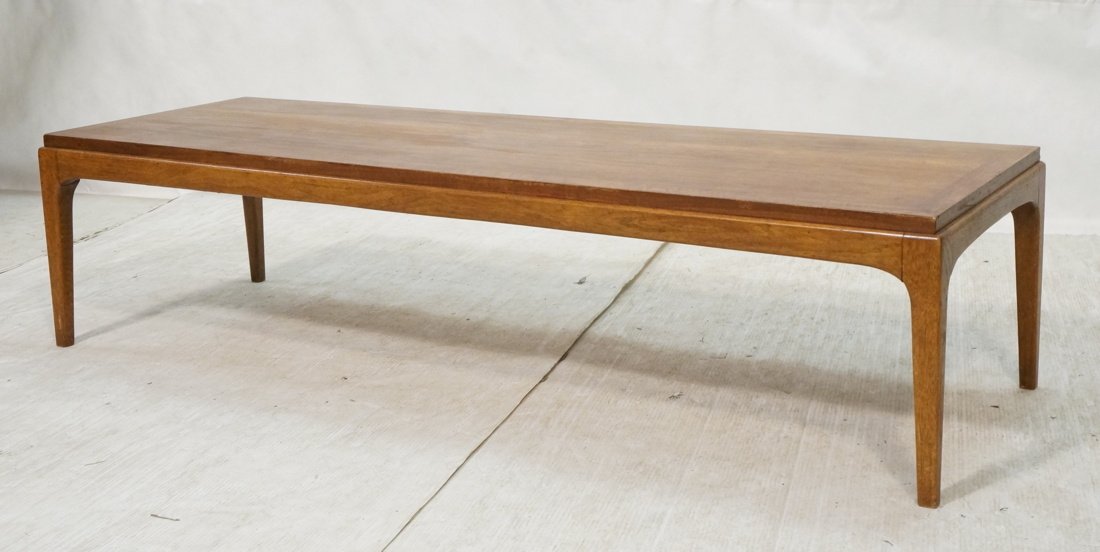 Long LANE American Modern Coffee Cocktail Table. (1 of 9)