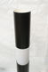 Black Column Floor Lamp. Frosted glass stripe ill - 2
