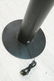 Black Column Floor Lamp. Frosted glass stripe ill - 6
