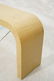 Grass Cloth Covered Console Table. Springer style - 2