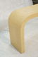 Grass Cloth Covered Console Table. Springer style - 3