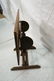 Vintage SMALL Oak Drafting Table. Adjustable heig - 3