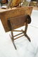 Vintage SMALL Oak Drafting Table. Adjustable heig - 5