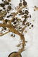 C JERE Raindrop Mixed Metal Tree. Gold tone plant - 10