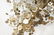 C JERE Raindrop Mixed Metal Tree. Gold tone plant - 4