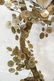 C JERE Raindrop Mixed Metal Tree. Gold tone plant - 5