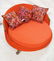 ADRIAN PEARSALL Round Lounge Chair. Red Circle fo