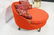 ADRIAN PEARSALL Round Lounge Chair. Red Circle fo - 2