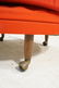 ADRIAN PEARSALL Round Lounge Chair. Red Circle fo - 3
