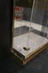 80's Lucite & Gold Tone Curio Display Cabinet. Tw - 4