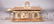 JERE Wall Sculpture of Train Station. Signed.