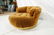Large Overstuffed 70's Modern Lounge Chair. Baug - 3